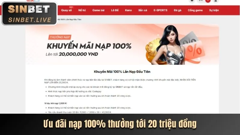 Bước 2: Chọn mục Nạp tiền